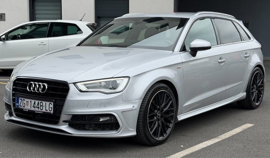 Audi A3 3xSline DSG 2.0 TDI B&O, fotografija 3