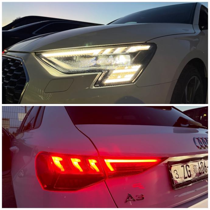 AUDI A3 40 TDI QUATTRO - 204KS, MATRIX, HEAD UP, RADAR, VIRTUAL, fotografija 11