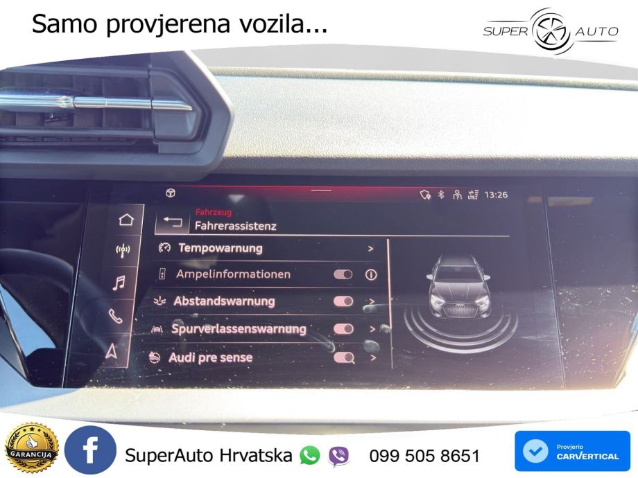 Audi A3 40 TFSIe (204 KS) S tronic, fotografija 15
