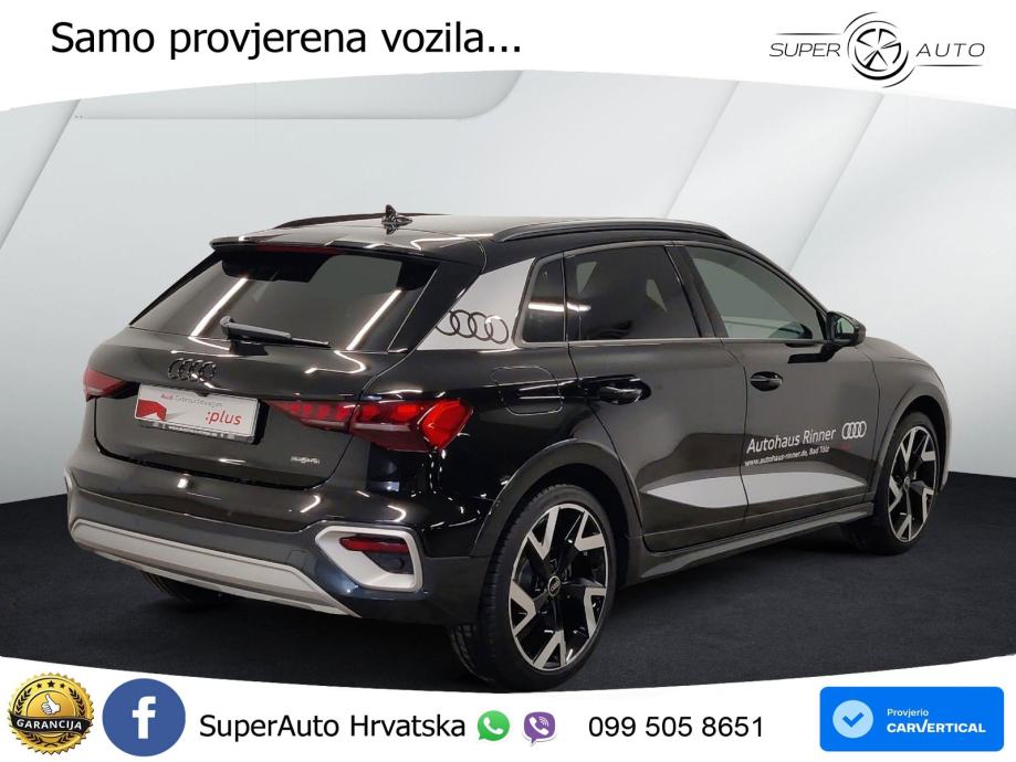 Audi A3 allstreet 40 TFSI (204 KS) quattro S tronic LED+GR SJED+ACC, fotografija 3