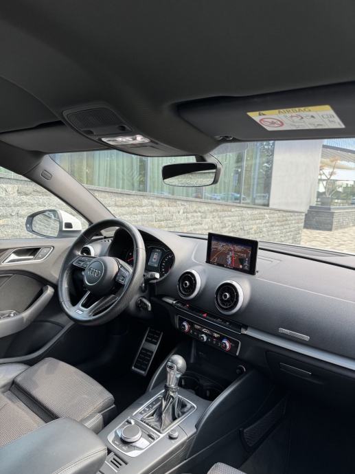Audi A3 1,6 TDI - AUTOMATIK - S LINE FULL OPREMA - LIMUZINA - REDIZAJN, fotografija 18