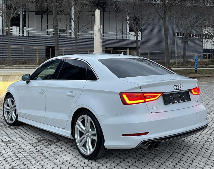 AUDI A3 LIMOUSINE 2.0 TDI - 3 x S LINE - LED , Bi XENON - MMI+ , ALU