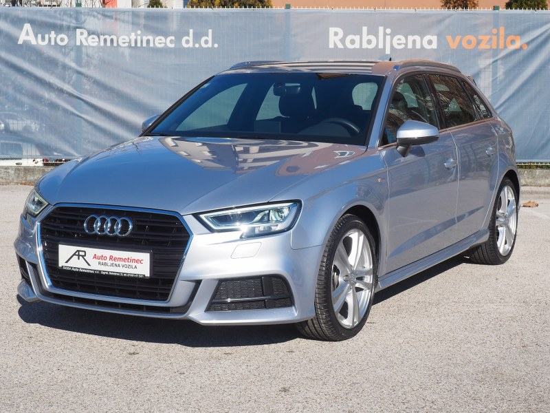Audi A3 Sportback 30 TDI S tronic S line automatik, 2019 god.