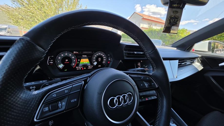 AUDI A3 SPORTBACK 40 TFSI e S LINE – 204 KS – PLUG-IN HYBRID, fotografija 18