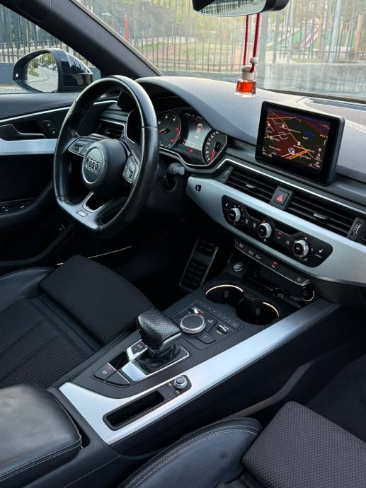 Audi A4 2,0 TDI automatik 140 Kw/190 Ks, 3 x S-Line, Šiber, Alu 19", fotografija 10