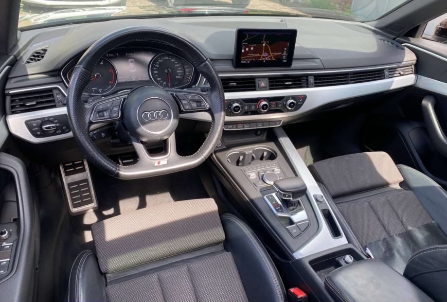 Audi A4 2,0 TDI automatik 140 Kw/190 Ks, 3 x S-Line, Šiber, Alu 19", fotografija 9