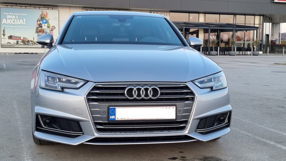 Audi A4 2,0 TDI automatik, 3x S line, LED, alkantara, 140kw, fotografija 3