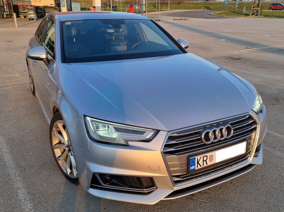 Audi A4 2,0 TDI automatik, 3x S line, LED, alkantara, 140kw, fotografija 5