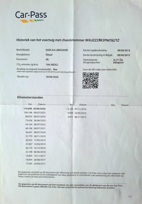 Audi A4 2,0 TDI*123.000 km *KOŽA *ALU 19 "* BI XENON* NAVI*CAR PASS, fotografija 15