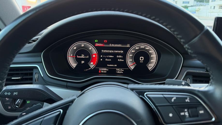 Audi A4 2.0 TDI S-tronic – Porsche servis, Virtual Cockpit, fotografija 8