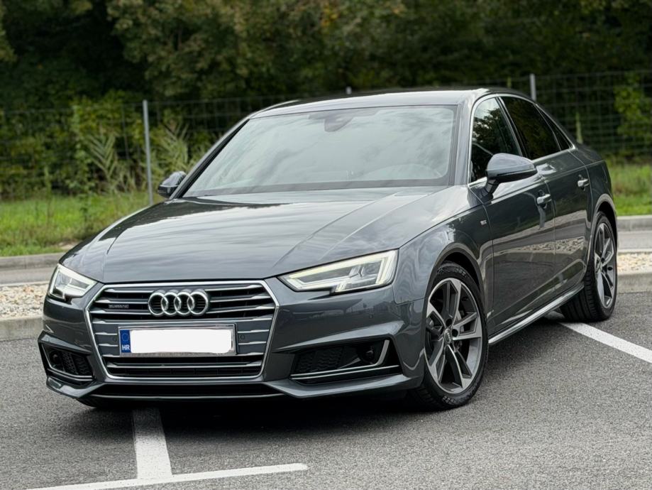 **AUDI A4 3.0 TDI QUATTRO-S-LINE-HR AUTO-ORGINAL 88.000KM-SERVISNA-NOV, fotografija 2