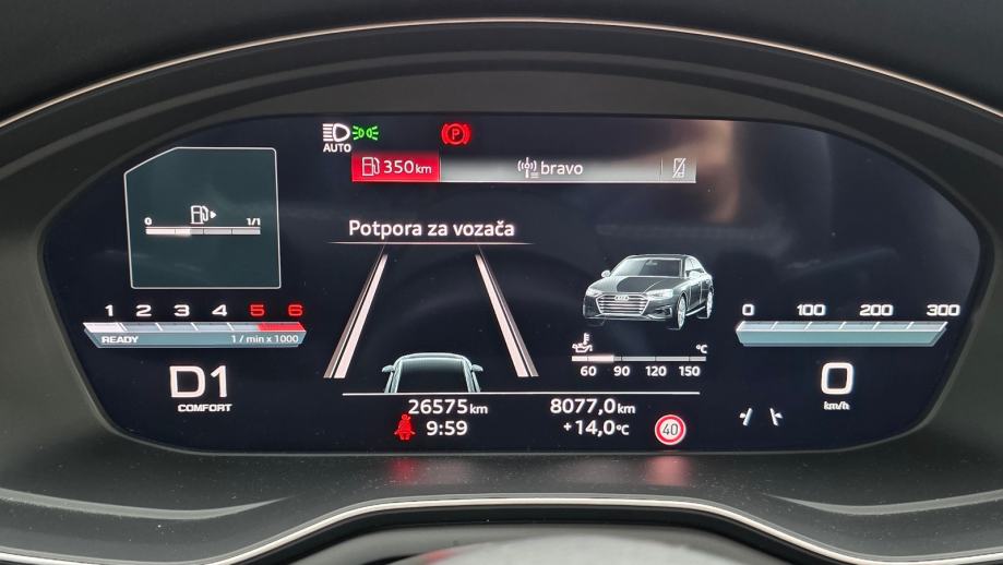 Audi A4 35 TDI 3x S-Line, Matrix, Ambient, Black, ACC, 19", HR vozilo, fotografija 13