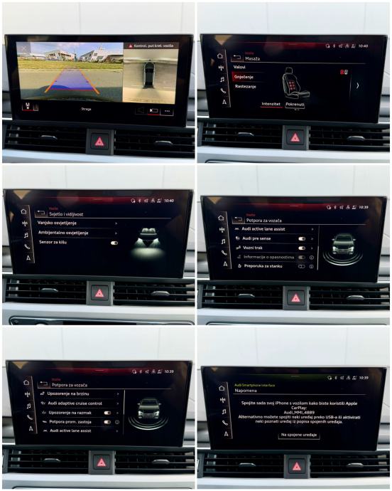 Audi A4 35 TFSI 360 KAMERE VIRTUAL S-TRONIC NAVI 3-ZONE, fotografija 15