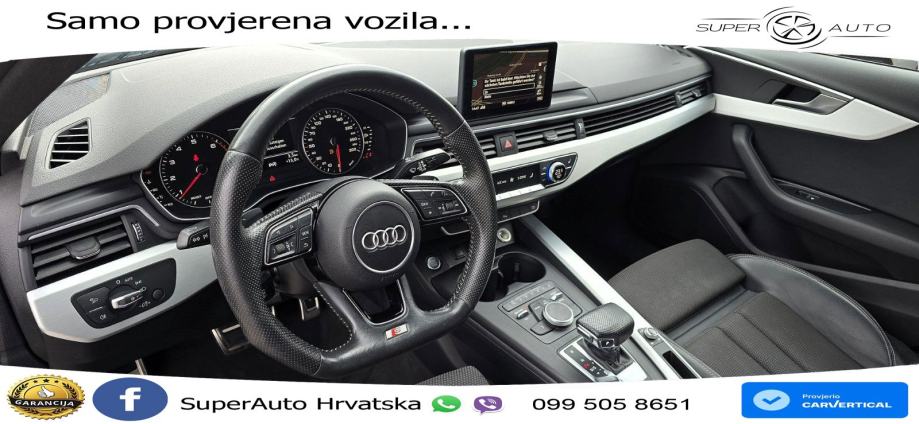 Audi A4 35 TFSI S-line LED+GR SJED+ACC, fotografija 14