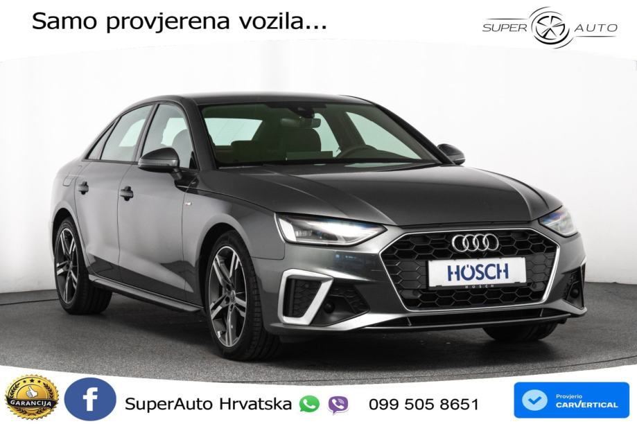 Audi A4 40 TDI S tronic S line 204 KS, ACC+KAM+GR SJED+HEAD+NAVI, fotografija 3