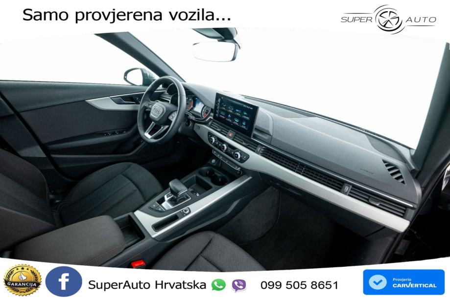 Audi A4 40 TDI S tronic S line 204 KS, ACC+KAM+GR SJED+HEAD+NAVI, fotografija 12