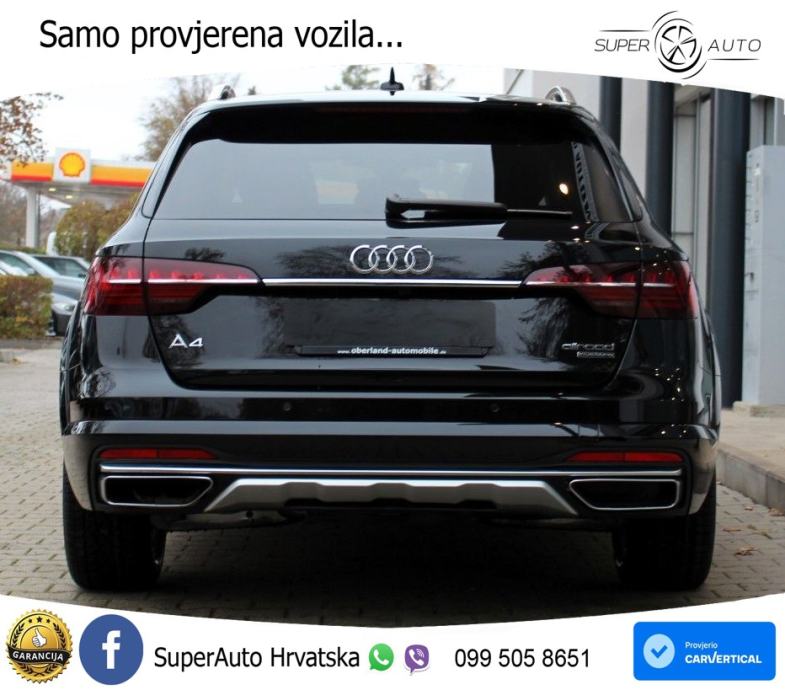 Audi A4 Allroad 40 TDI quattro S tronic 204 KS, LED+TEM+4xGR SJED+KAM+, fotografija 4