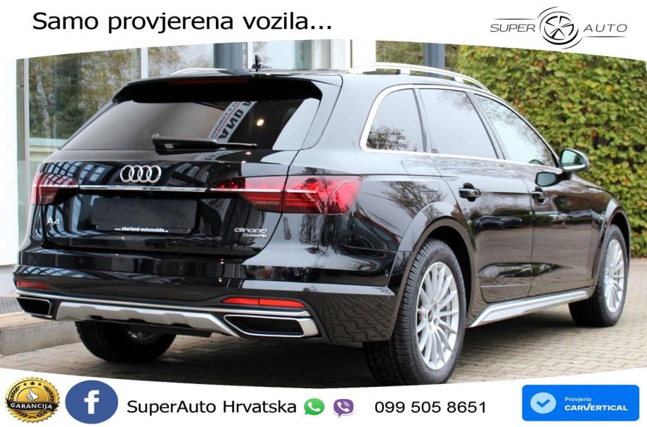 Audi A4 Allroad 40 TDI quattro S tronic 204 KS, LED+TEM+4xGR SJED+KAM+, fotografija 5