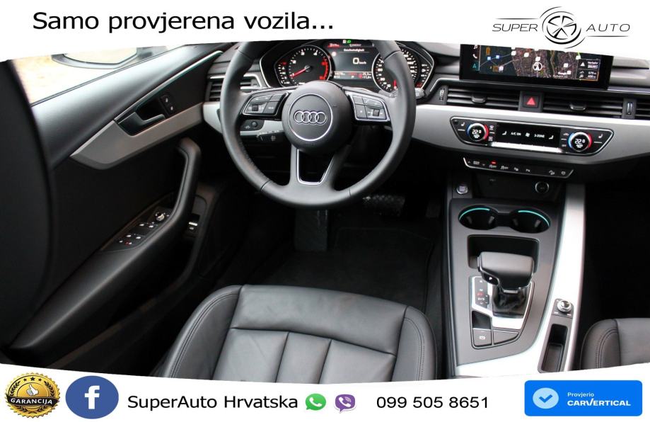 Audi A4 Allroad 40 TDI quattro S tronic 204 KS, LED+TEM+4xGR SJED+KAM+, fotografija 8