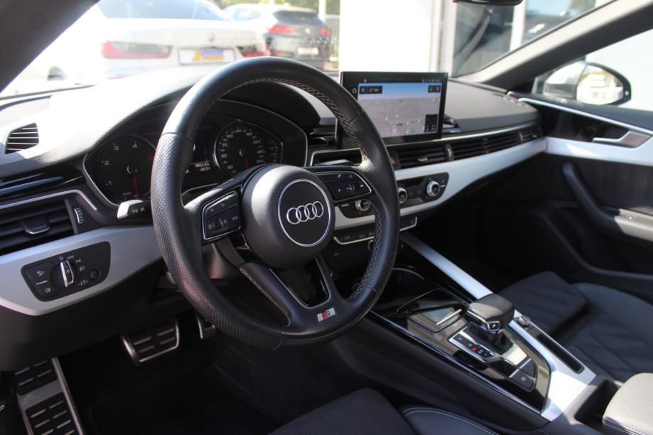 Audi A5 35 TDI AUTOMATIK, 3x S-LINE, LED, KOŽA, NAVI, ALU 18,GARANCIJA, fotografija 11