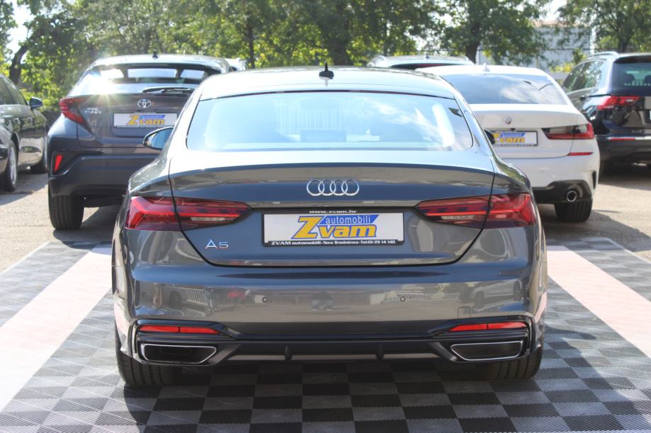 Audi A5 35 TDI AUTOMATIK, 3x S-LINE, LED, KOŽA, NAVI, ALU 18,GARANCIJA, fotografija 6