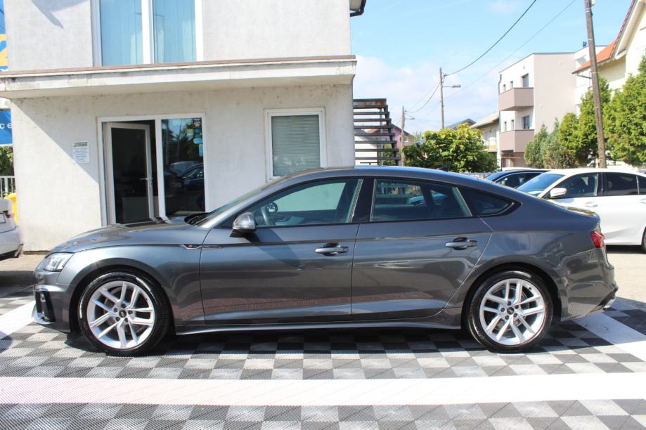 Audi A5 35 TDI AUTOMATIK, 3x S-LINE, LED, KOŽA, NAVI, ALU 18,GARANCIJA, fotografija 4