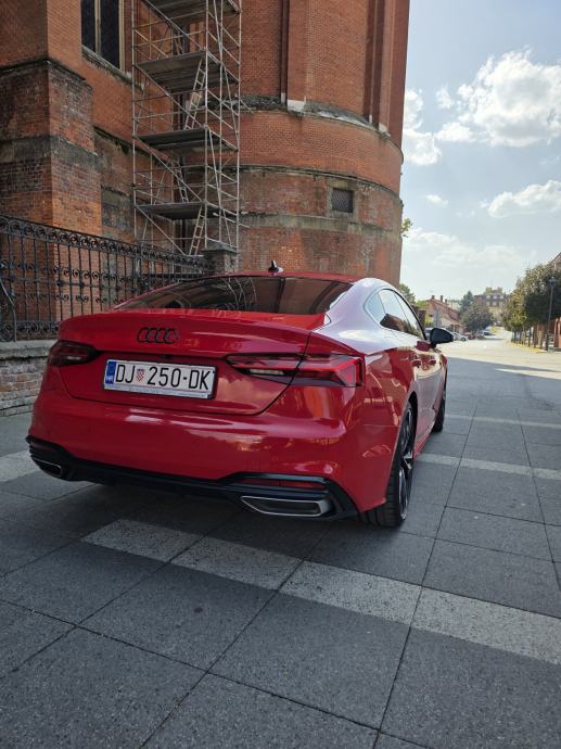 Audi A5 Sportback 40 TDI, 150kW, Mild-Hybrid, S-line, F1, Black ed.., fotografija 5