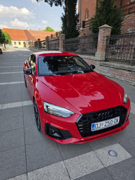 Audi A5 Sportback 40 TDI, 150kW, Mild-Hybrid, S-line, F1, Black ed.., fotografija 9