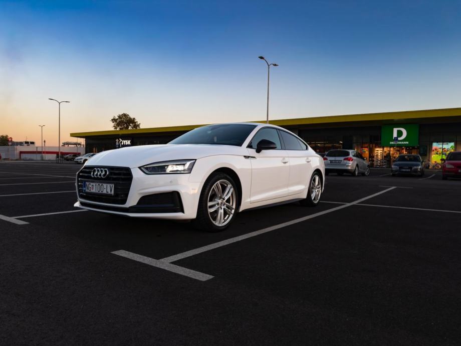 Audi A5 Sportback S line 2.0 TDI S tronic 150 KS/ 2017/19"+18" felge, fotografija 4