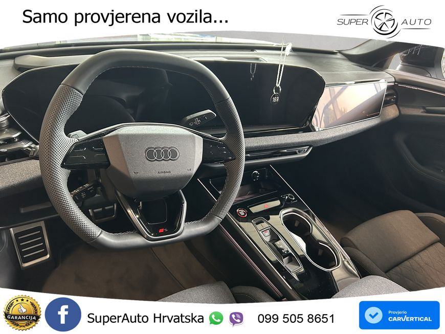 Audi A6 2.0 TFSI (367 KS) e-hybrid quattro S tronic LED+GR SJED+ACC, fotografija 12