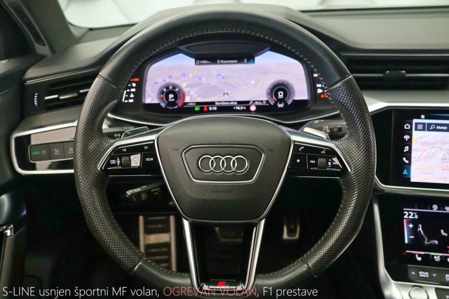 Audi A6 40TDI Quattro S-Tronic S-Line 204KS VIRTUAL 360-kamera, fotografija 8