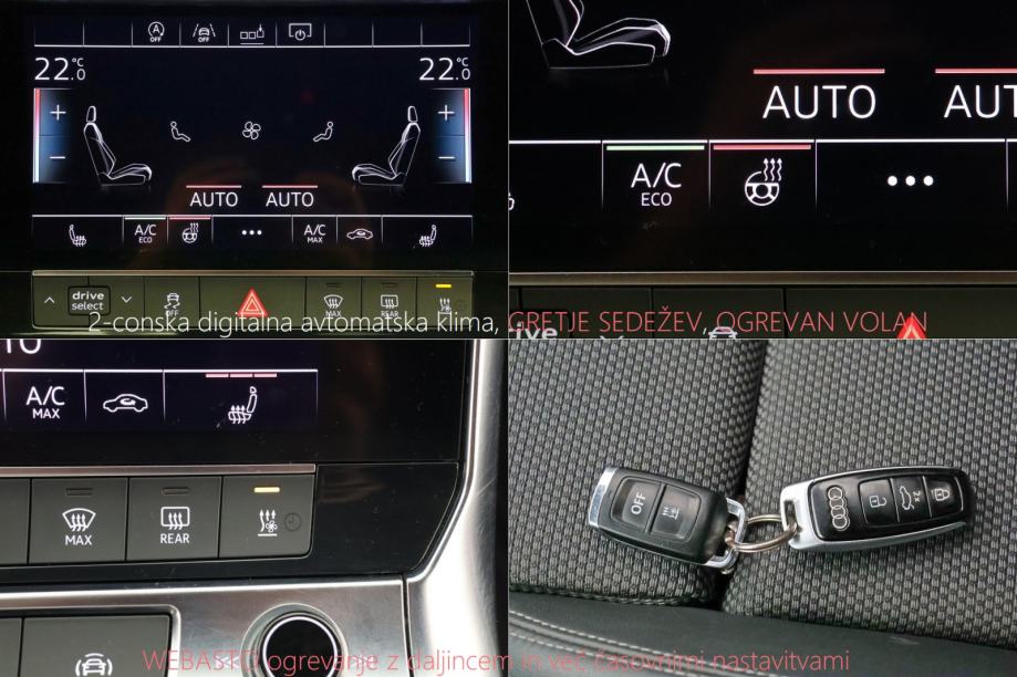 Audi A6 40TDI Quattro S-Tronic S-Line 204KS VIRTUAL 360-kamera, fotografija 15
