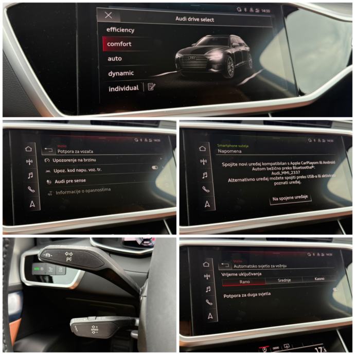 Audi A6 40TDI S-TRONIC S-LINE°VIRTUAL°KOŽA°JAMSTVO°LEASING BEZ UČEŠĆA°, fotografija 17