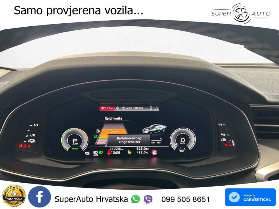 Audi A6 50 TFSIe (299 KS) quattro ultra S tronic advanced LED+GR SJED+, fotografija 11