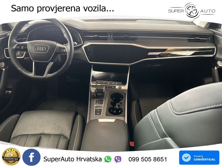 Audi A6 50 TFSIe (299 KS) quattro ultra S tronic advanced LED+GR SJED+, fotografija 12