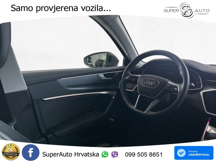 Audi A6 50 TFSIe (299 KS) quattro ultra S tronic advanced LED+GR SJED+, fotografija 14