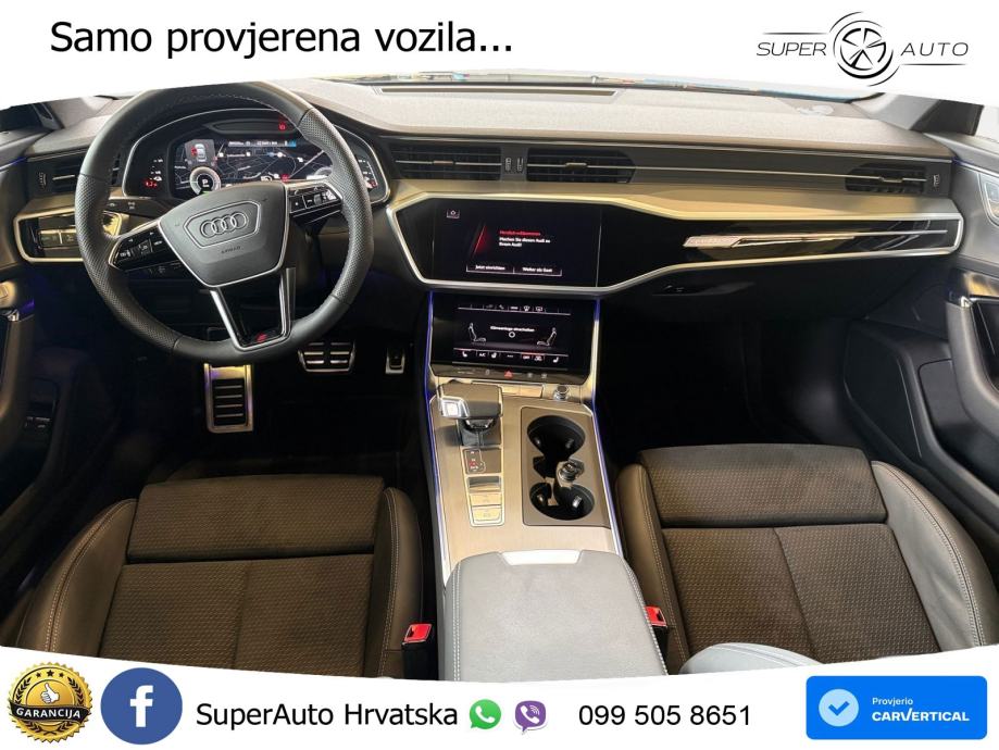 Audi A6 50 TFSIe (299 KS) quattro ultra S tronic LED+GR SJED+ACC, fotografija 11