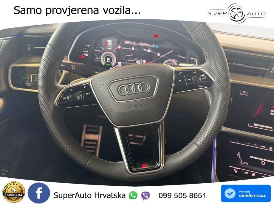 Audi A6 50 TFSIe (299 KS) quattro ultra S tronic LED+GR SJED+ACC, fotografija 13