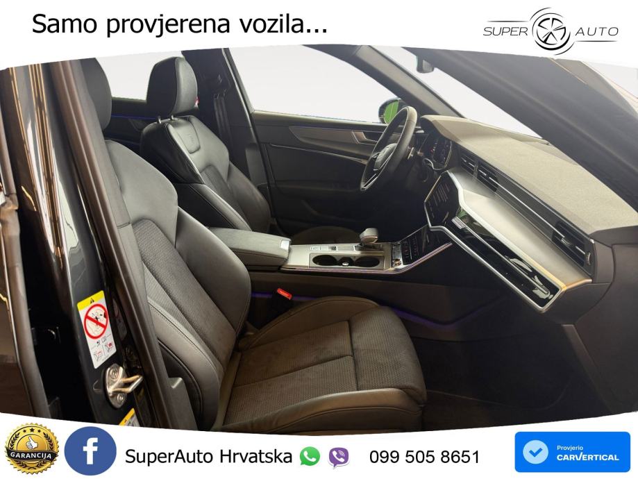 Audi A6 50 TFSIe (299 KS) quattro ultra S tronic LED+GR SJED+ACC, fotografija 16