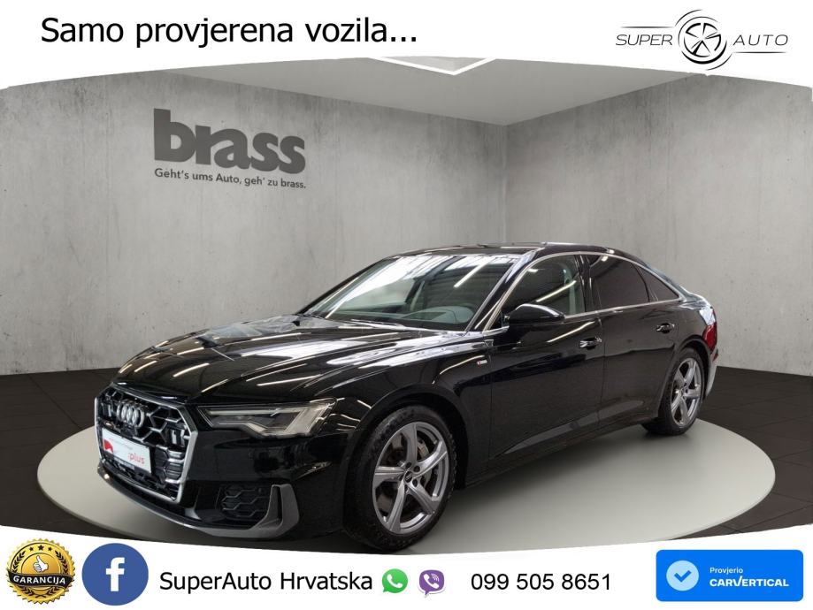 Audi A6 50 TFSIe (299 KS) quattro ultra S tronic S line LED+GR SJED+AC, fotografija 2