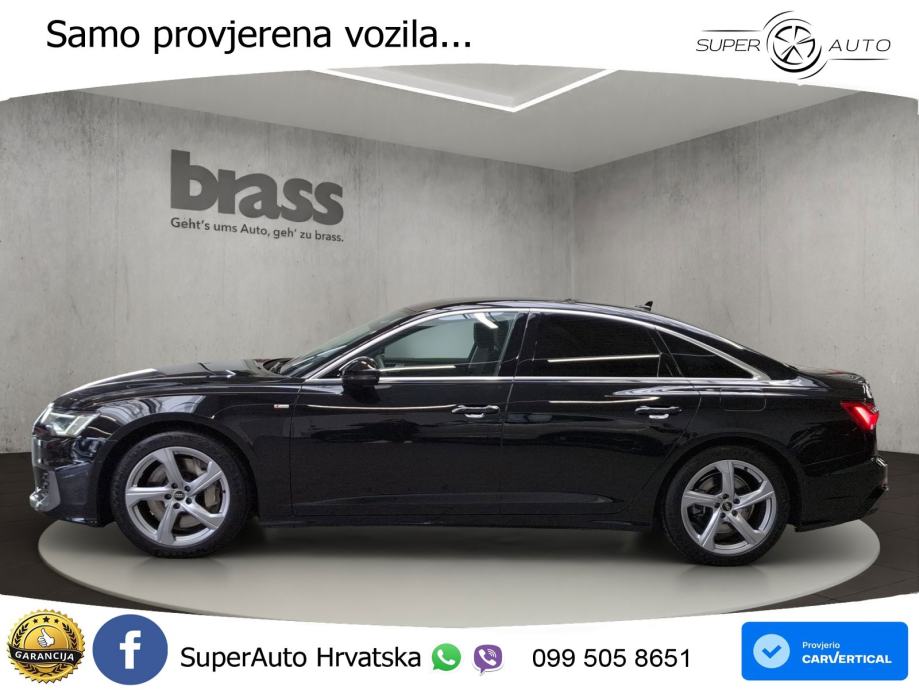 Audi A6 50 TFSIe (299 KS) quattro ultra S tronic S line LED+GR SJED+AC, fotografija 3