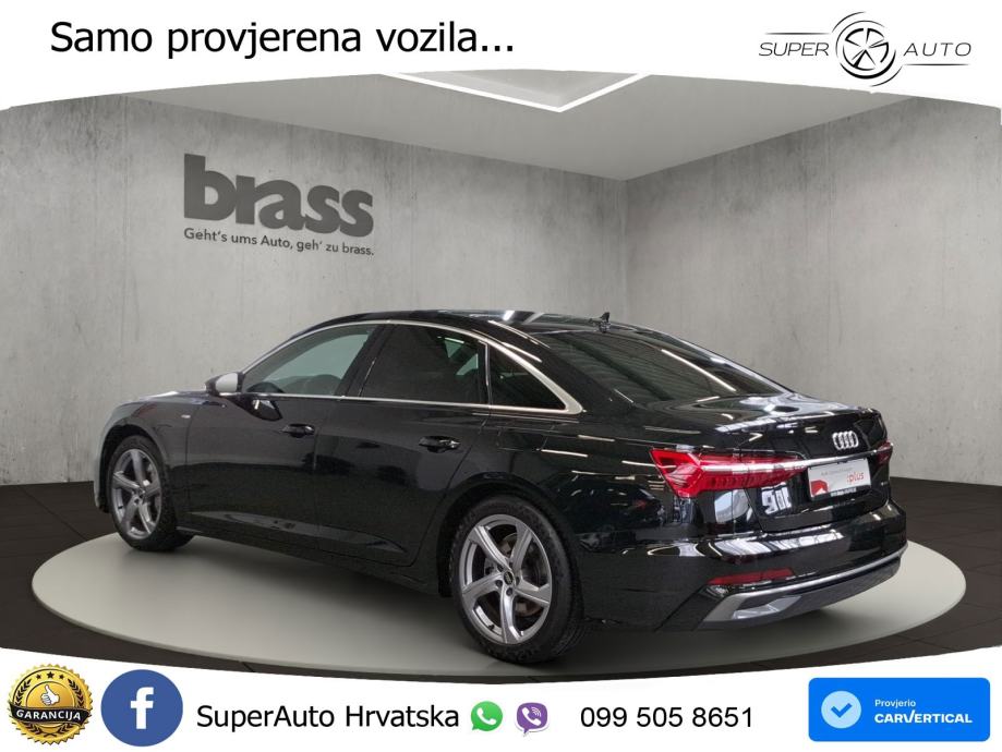 Audi A6 50 TFSIe (299 KS) quattro ultra S tronic S line LED+GR SJED+AC, fotografija 4