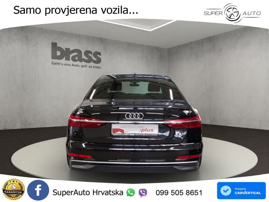 Audi A6 50 TFSIe (299 KS) quattro ultra S tronic S line LED+GR SJED+AC, fotografija 5