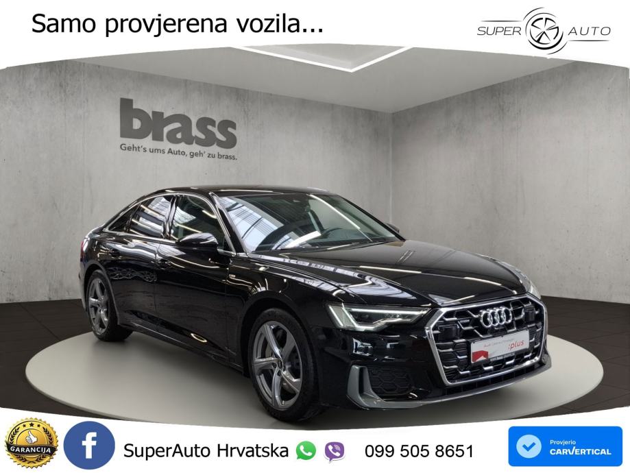 Audi A6 50 TFSIe (299 KS) quattro ultra S tronic S line LED+GR SJED+AC, fotografija 8