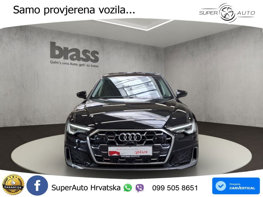 Audi A6 50 TFSIe (299 KS) quattro ultra S tronic S line LED+GR SJED+AC, fotografija 9