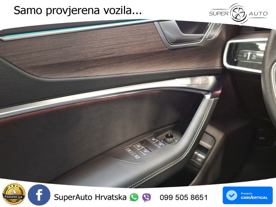 Audi A6 50 TFSIe (299 KS) quattro ultra S tronic S line LED+GR SJED+AC, fotografija 13