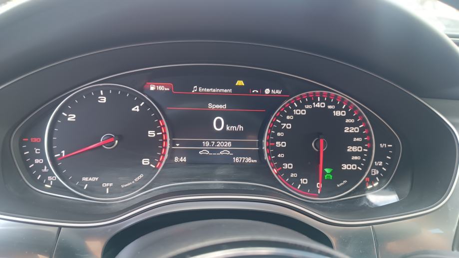 Hitno! Audi A6 3,0TDI,reg7/27,169tkm,S-line,black line,novi mehatronik, fotografija 9