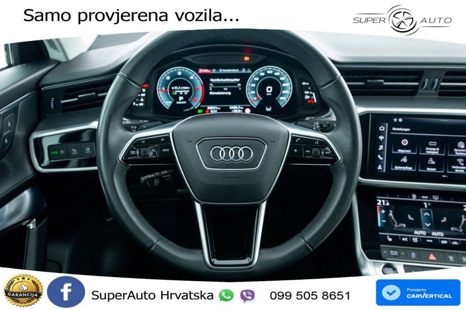 Audi A6 Avant 40 TDI quattro S tronic Advanced 204 KS, LED+ACC+GR SJED, fotografija 7