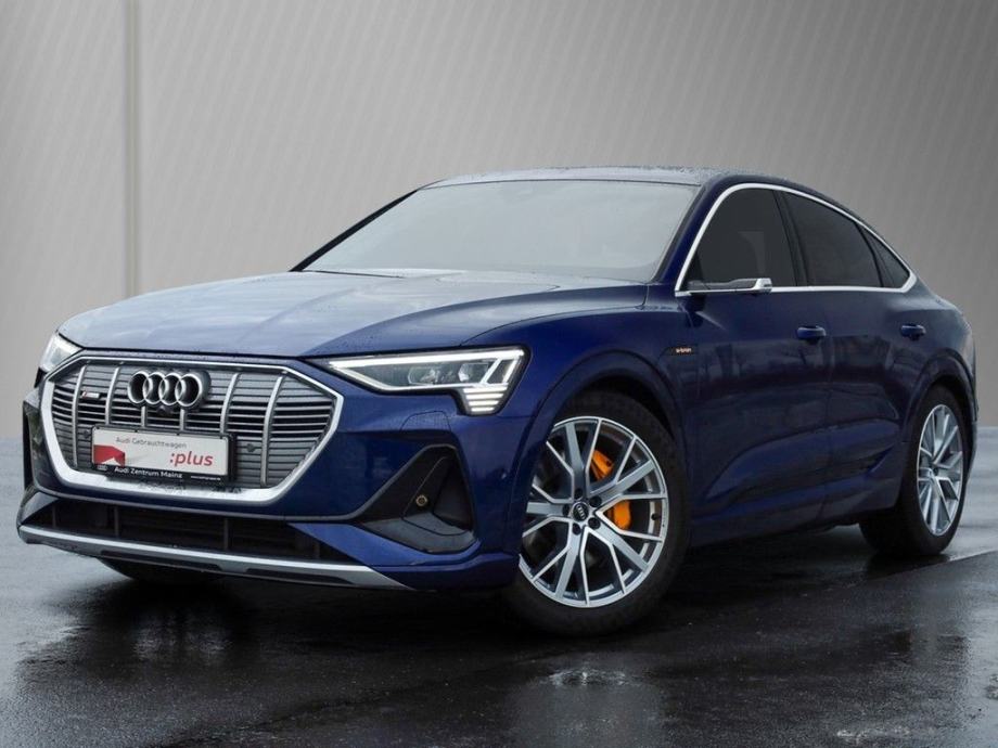 Audi etron 50 q. SportBack 71kWh WLTP 313KM ACC NAVI KAM 360 PANO B&O