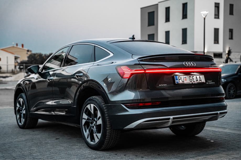 Audi E-tron Sportback 3x S-line, pogled izvana - slika 4